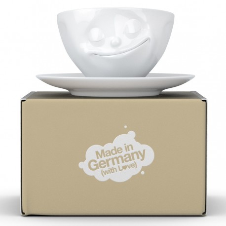 Чайная пара happy, 200 мл, белая