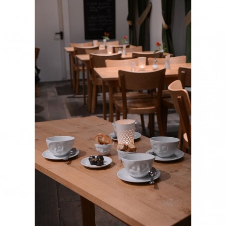 Чайная пара happy, 200 мл, белая