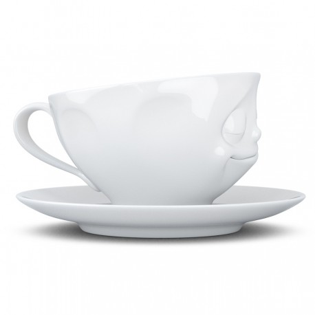 Чайная пара happy, 200 мл, белая