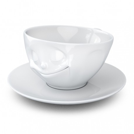 Чайная пара happy, 200 мл, белая