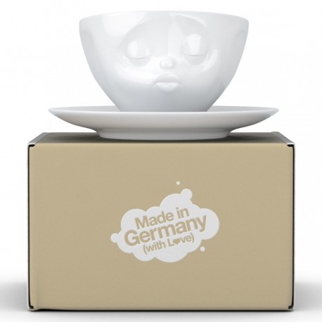 Чайная пара kissing, 200 мл, белая