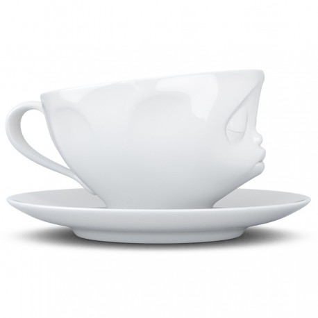 Чайная пара kissing, 200 мл, белая