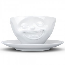 Чайная пара laughing, 200 мл, белая