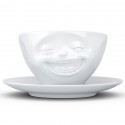 Чайная пара laughing, 200 мл, белая