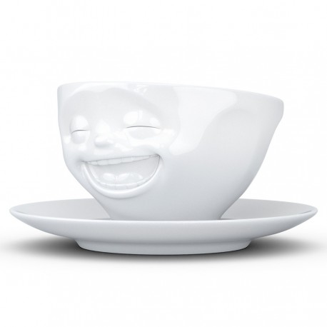 Чайная пара laughing, 200 мл, белая