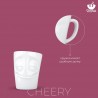 Кружка cheery, 350 мл, белая