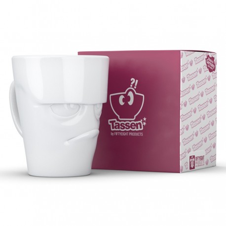 Кружка grumpy, 350 мл, белая