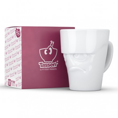 Кружка grumpy, 350 мл, белая