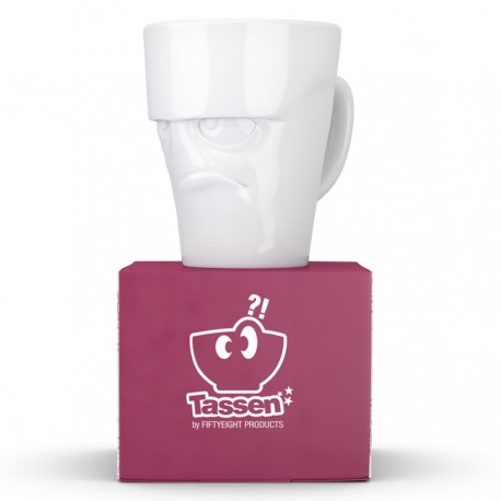 Кружка grumpy, 350 мл, белая