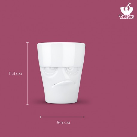 Кружка grumpy, 350 мл, белая