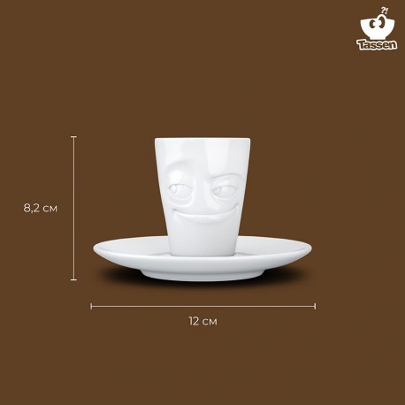 Кофейная пара impish, 80 мл, белая