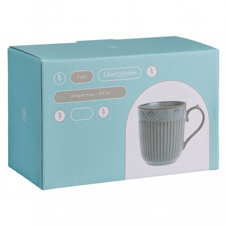 Набор кружек antique, 375 мл, 2 шт.