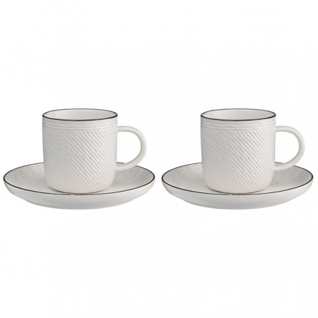 Набор чайных пар contour, 250 мл, 2 шт.