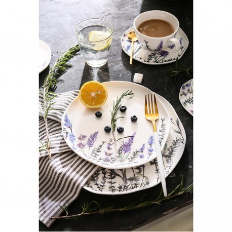 Набор чайных пар floral, 250 мл, 2 шт.