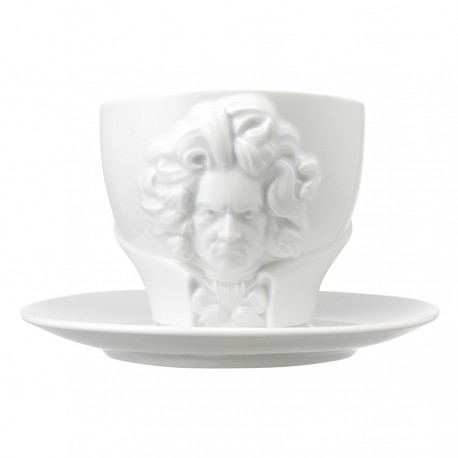 Чайная пара talent, ludwig van beethoven, 260 мл, белая