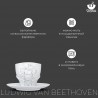 Чайная пара talent, ludwig van beethoven, 260 мл, белая