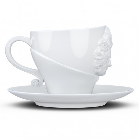 Чайная пара talent, ludwig van beethoven, 260 мл, белая