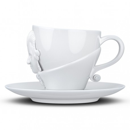 Чайная пара talent, wolfgang amadeus mozart, 260 мл, белая