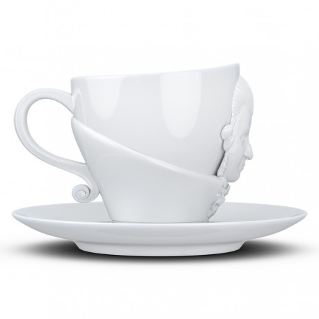 Чайная пара talent, wolfgang amadeus mozart, 260 мл, белая