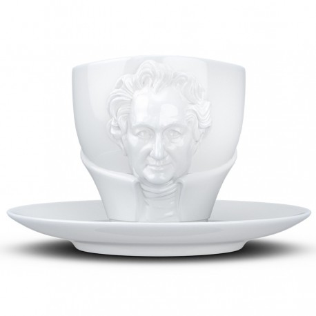 Чайная пара talent, goethe, 260 мл, белая