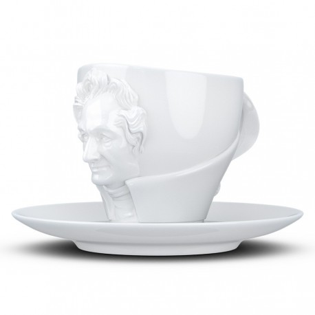 Чайная пара talent, goethe, 260 мл, белая