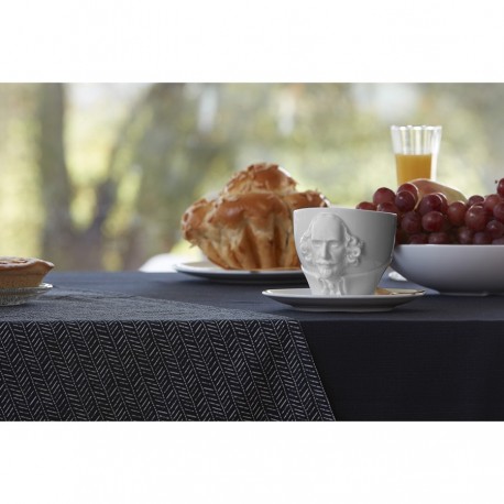 Чайная пара talent, william shakespeare, 260 мл, белая