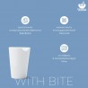 Кружка with bite, 400 мл, белая
