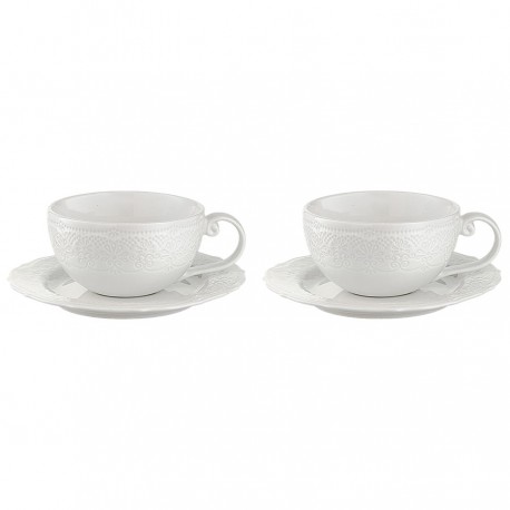 Набор чайных пар tracery, 250 мл, 2 шт.
