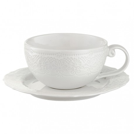Набор чайных пар tracery, 250 мл, 2 шт.