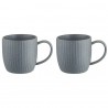 Набор кружек soft ripples, 350 мл, серые, 2 шт.