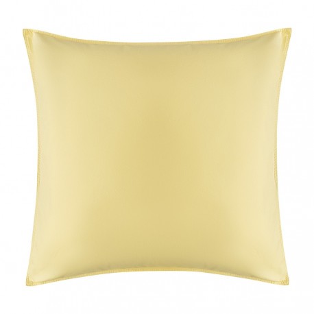 Набор наволочек из стираного перкаля светло-желтого цвета из коллекции essential, 70х70 см