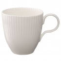 Кружка из фарфора белого цвета из коллекции kitchen spirit, 350 мл