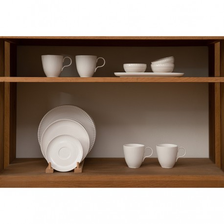 Кружка из фарфора белого цвета из коллекции kitchen spirit, 350 мл