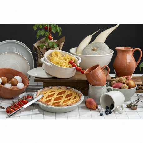 Кружка in the village, 490 мл, светло-бежевая