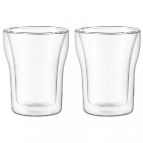 Набор из двух стеклянных стаканов, 250 мл