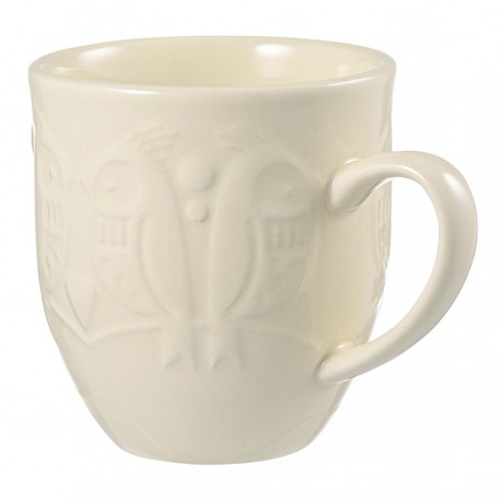 Набор кружек birds of paradise, 500 мл, кремовые, 2 шт.