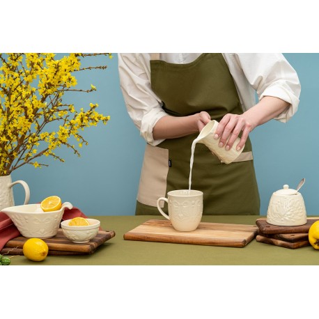 Набор кружек birds of paradise, 500 мл, кремовые, 2 шт.