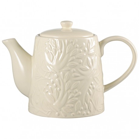 Чайник заварочный birds of paradise, 1 л, кремовый