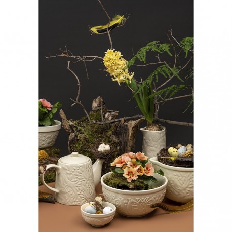 Чайник заварочный birds of paradise, 1 л, кремовый