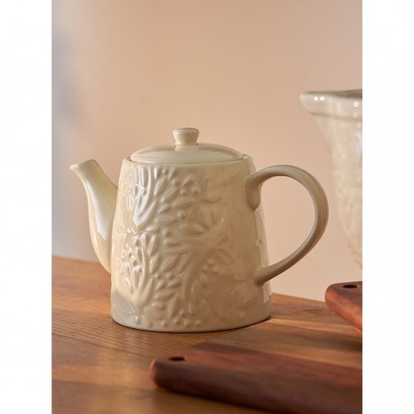 Чайник заварочный birds of paradise, 1 л, кремовый