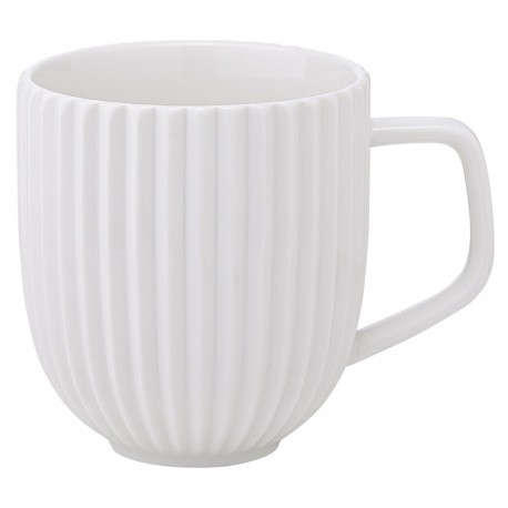 Набор из двух кружек белого цвета из коллекции edge, 400 мл