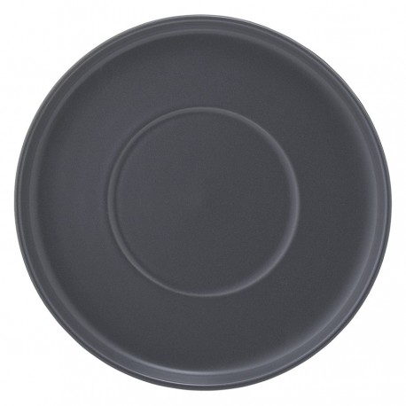 Набор из двух чайных пар темно-серого цвета из коллекции essential, 250 мл