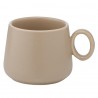 Набор из двух чашек с блюдцами бежевого цвета из коллекции essential, 120 мл