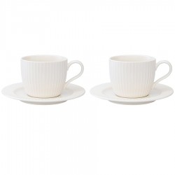 Набор чайных пар soft ripples, dual glazing, 250 мл, 2 шт.