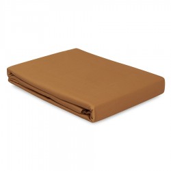 Простыня из сатина из коллекции meditation, caramel, 240х270 см