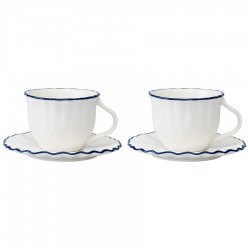 Набор чайных пар santorini, 220 мл, 2 шт.