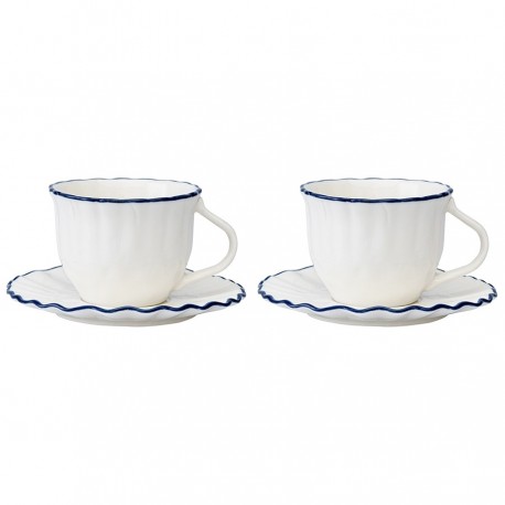 Набор чайных пар santorini, 220 мл, 2 шт.