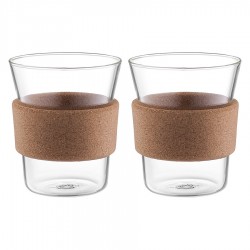 Набор из 2-х стаканов corc collection, 400 мл
