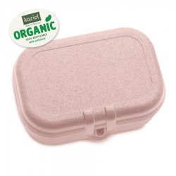 Ланч-бокс pascal, organic, 15,2х6х10,7 см, розовый