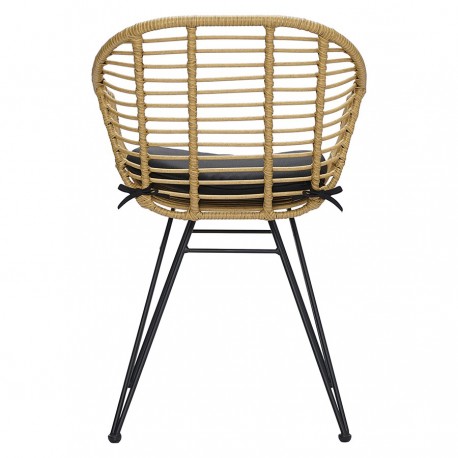 Стул vetle bent, ротанг